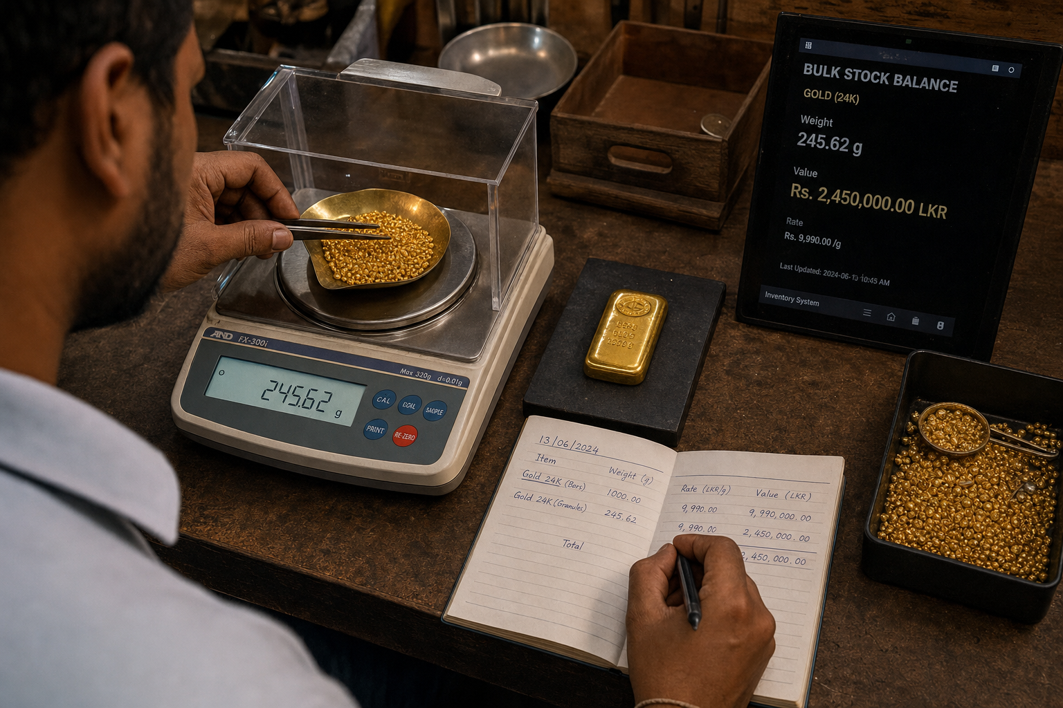 Bulk Gold Stock
